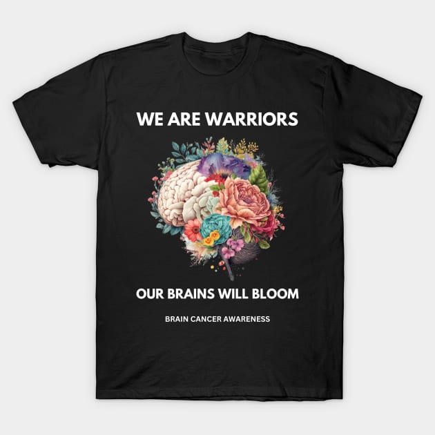 Brain Cancer Awareness T-Shirt by UnrealArtDude